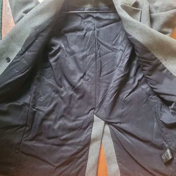 Isabel Marant X H&M Grey Wool Coat, Sz 10 - Picture 14 of 17
